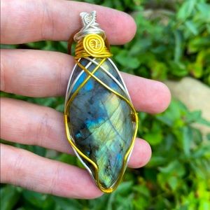 Labradorite necklace